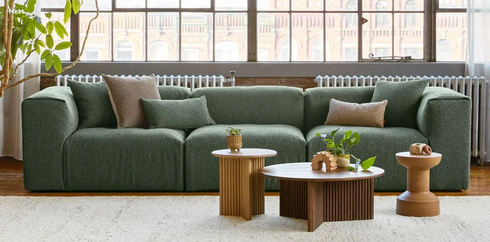 Gus Modern furniture in a workspace setting