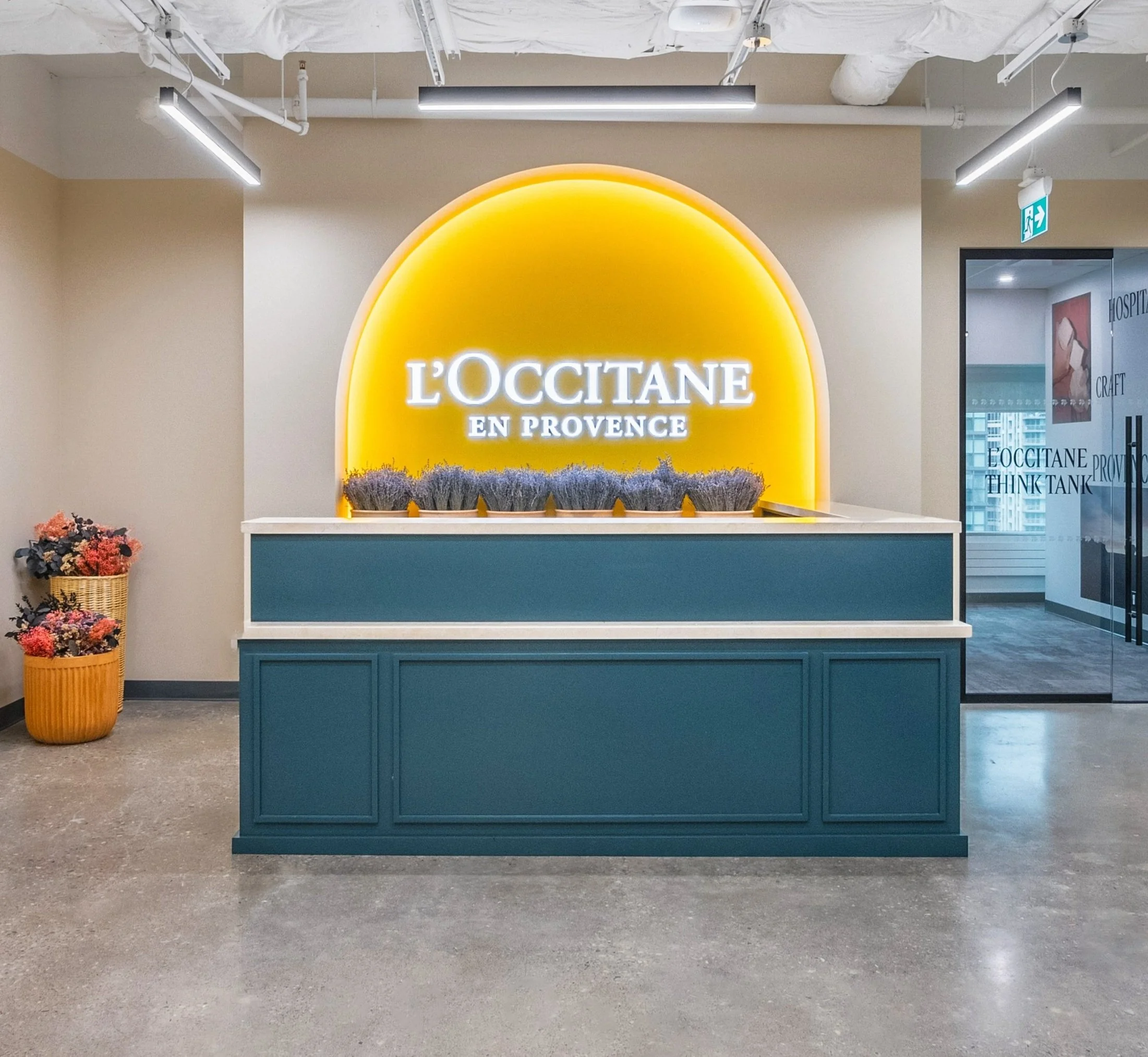 L'Occitane reception
